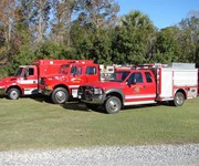 Group photo F
Left to right- Rescue 35, Engine 1, Squad 1